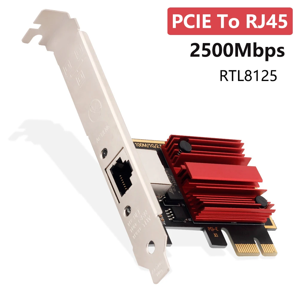 2-5G-Network-Card-PCI-Express-RTL8125-10-100-2500Mbps-RJ45-LAN-Adapter ...
