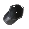 Baseball Cap Casual Fashion Hat Autumn And Winter Thin Plus Velvet Cap Leather Baseball Cap For Men 2024 New Fashion 6