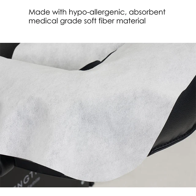 High-quality disposable face cradle covers for a comfortable and hygienic massage experience.