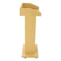 Conference Presentation Stand, Portable Presentation Standing for Classroom, Movable Desk for Classroom Church Flexible to Move 2