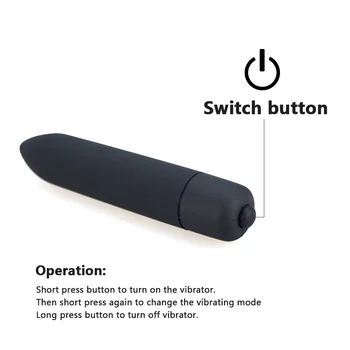 10 Speed Mini Bullet Vibrator G Spot Vibration Vagina Clitoris stimulator Dildo vibrator Adult sex Toys for women Masturbation 3