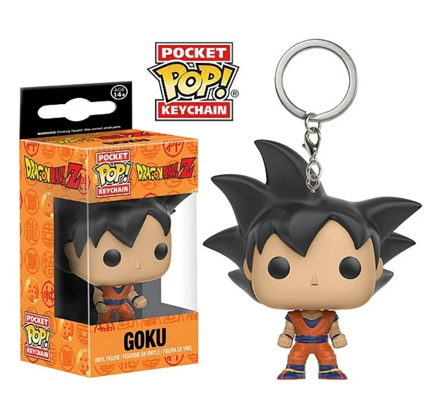 thumbnail image 5 of Figura de acción Funko pop de 4 cm de Dragon Ball Z GOKU y VEGETA, juguete de colección para niños con caja de venta minorista, 5 of 5