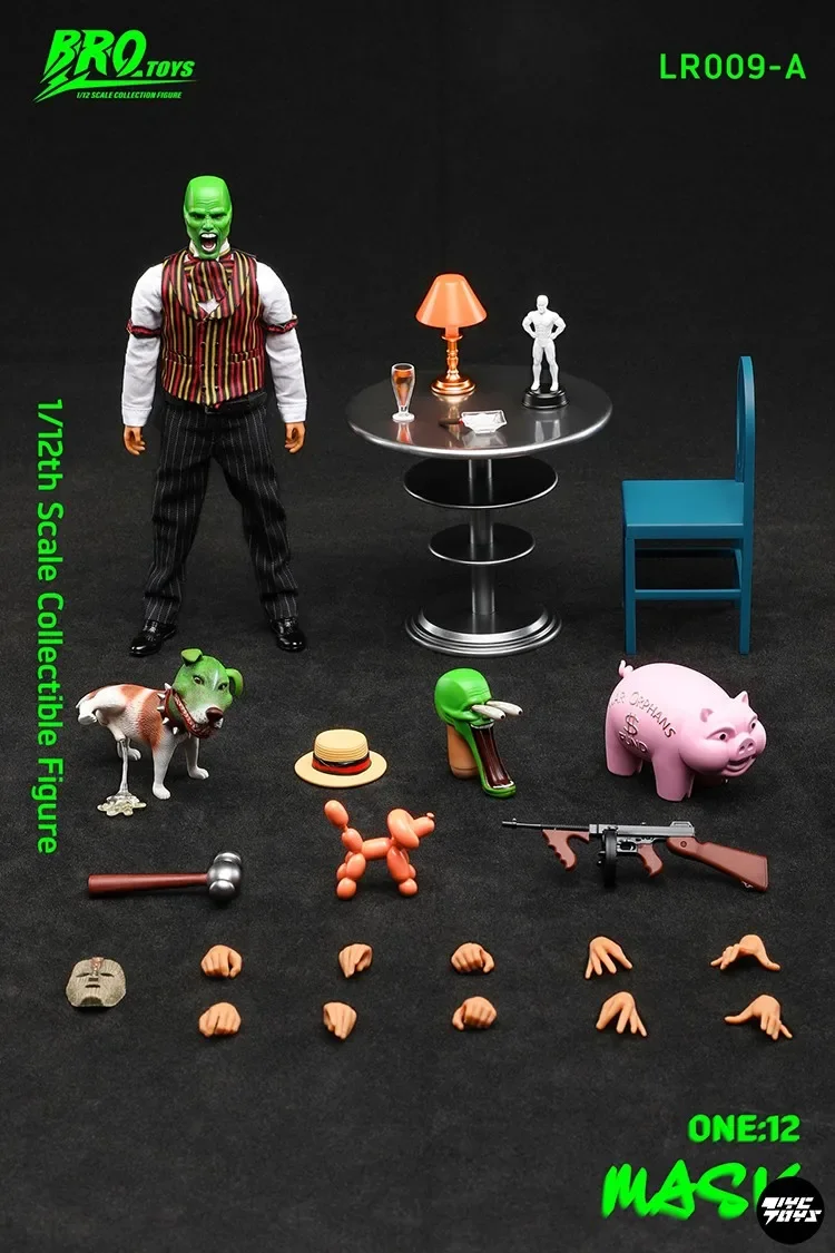 In Stock Brand New Original BROTOYS The Mask 1/12 LR009 6inch Full