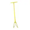Manual Hand Tiller for Cultivate, Loosen, Aerate Rugged for Gardening Bed, T Shaped Handle Gardening Claw Tool Cultivator 4