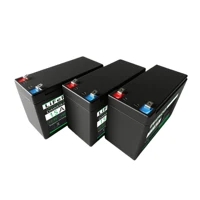 Batterie LiFePO4 12V, 15ah, 30a, BMS, plus de 6000 Cycles pour le stockage d'énergie solaire, vélo électrique, Support d'alimentation extérieur, connexion série 6