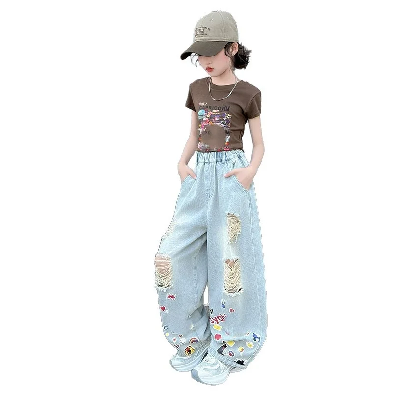 argueculture baggy Birth Of  Child似 Birth of Royal Child | Fluid Dual Waist Baggy Denim | Jeans