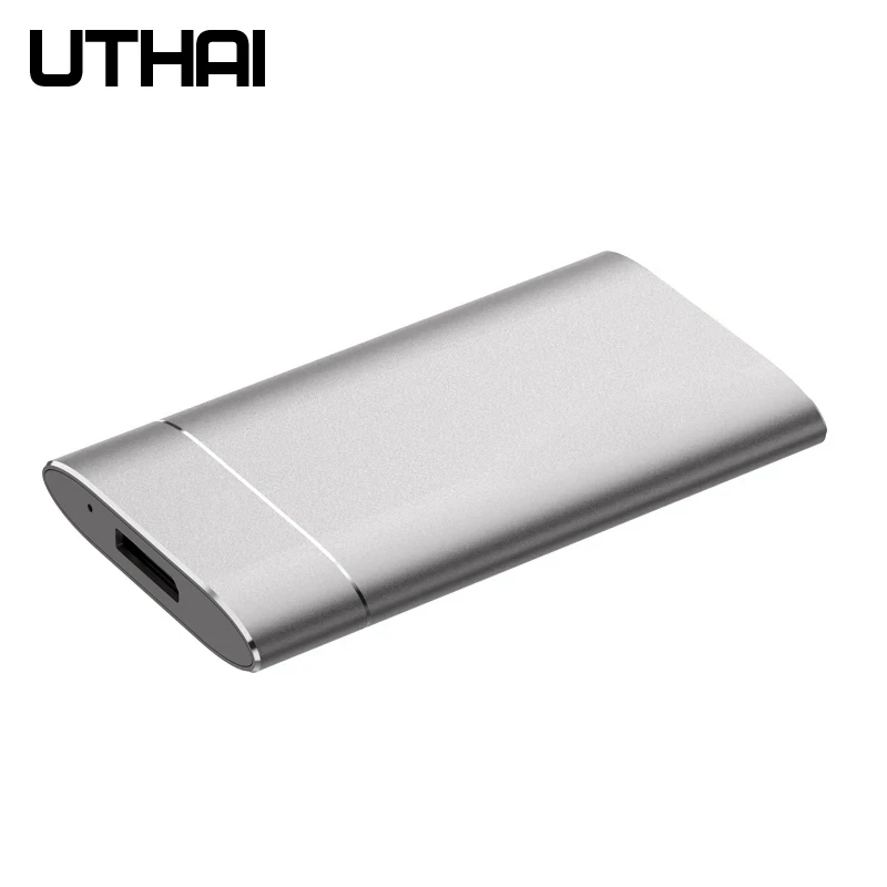 UTHAI T37 – boîtier pour disque dur MSATA vers USB3.0, adaptateur en alliage d'aluminium, Mini-SATA SSD vers USB3.1, type-c, pour boîtier Sata3 de 1.8 pouces