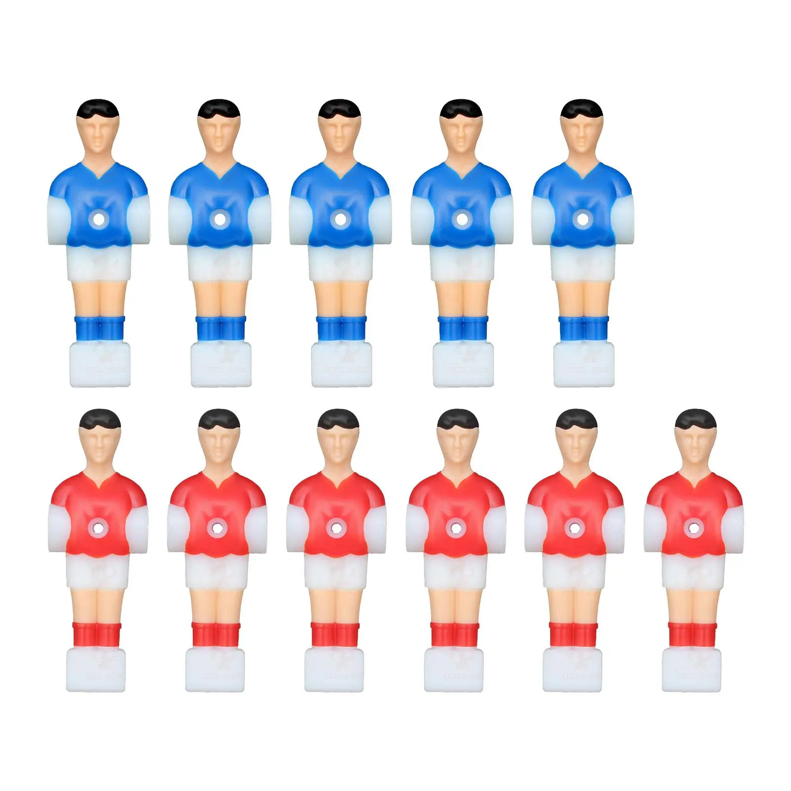 11Pcs Foosball Men Replacement Set Foosball Men Players Soccer Table