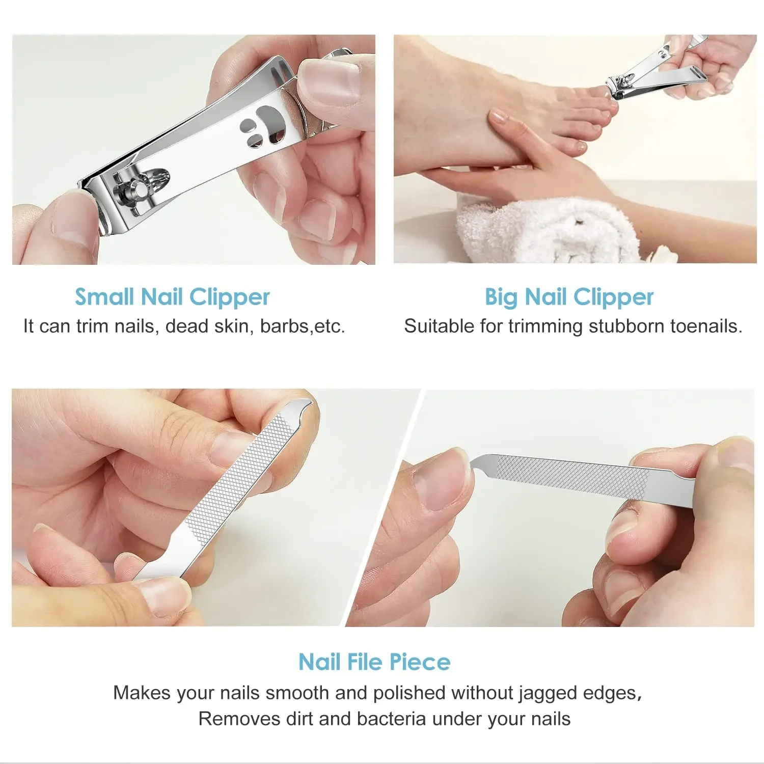 Professional Nail Clippers For Men And Women, Nail Care Tools, Curved Blade  & Big Toenail Clippers For Large Nails - Best For Thick And Ingrown  Toenails(Pack Of 1) | SHEIN USA