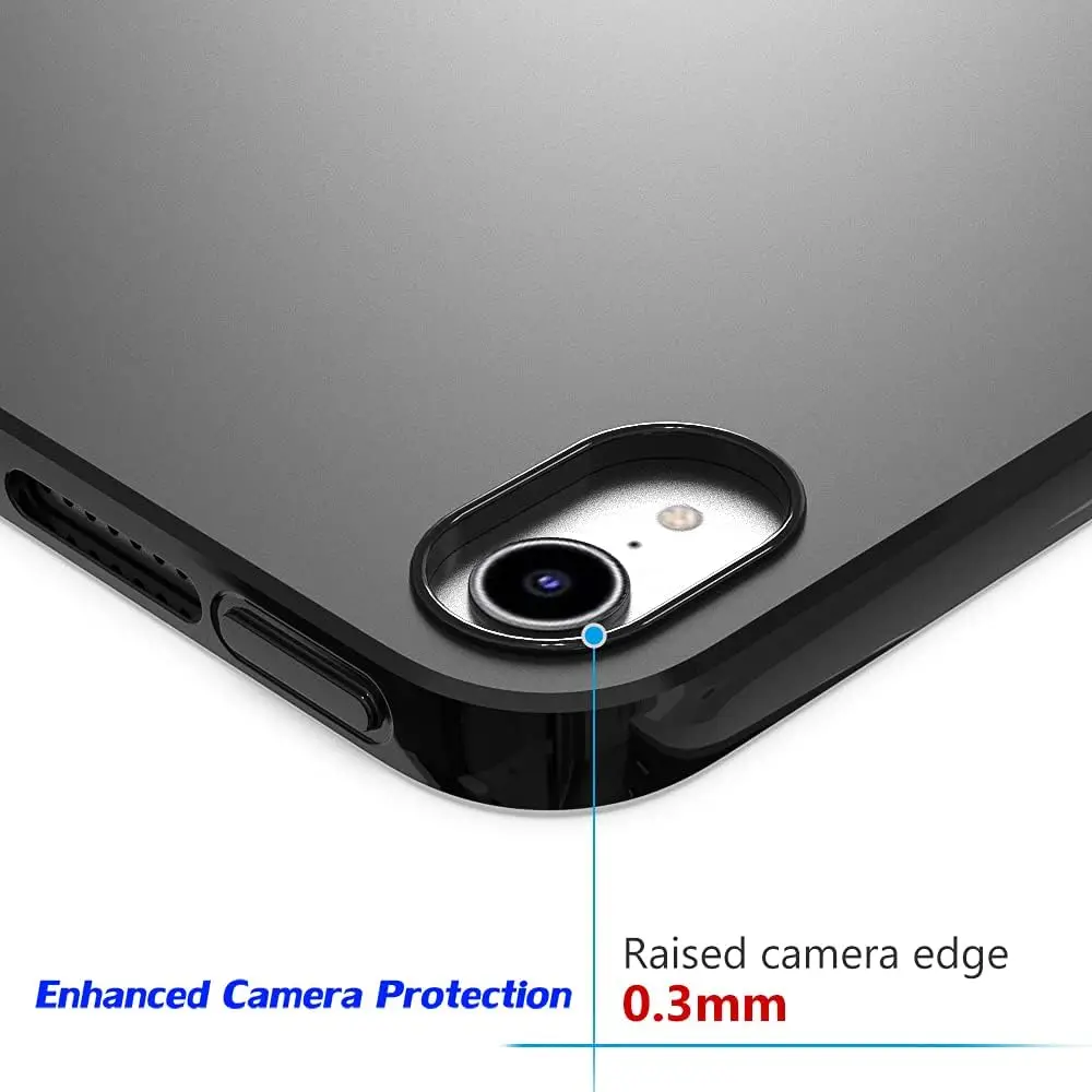Capa Protetora Flexível de Silicone Tpu para Ipad Estojo Macio Capa Traseira Preta Ipad Mini 79 Mini 2023 8.3 Mini ° 6ª Geração - Imagem 5