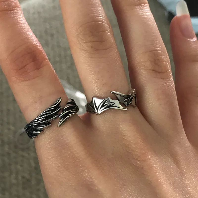 指輪 天使 エンジェル アンティーク シルバー ファッション おしゃれ