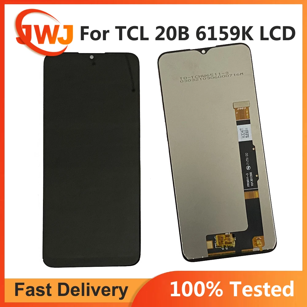 

6.52" LCD Screen For TCL 20B 6159K 6159A 6159 LCD Display Touch Screen Digitizer Assembly Replacement Parts