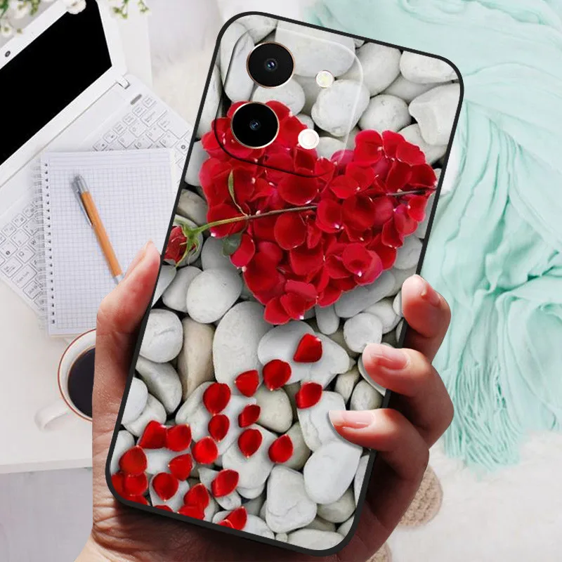 Sleek Shockproof Silicone Phone Case - Soft TPU Bumper Cover
