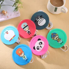 

USB Warmer Gadget Cartoon Silicone thin Cup-Pad Coffee Tea Drink usb Heater Tray Mug Pad nice Gift