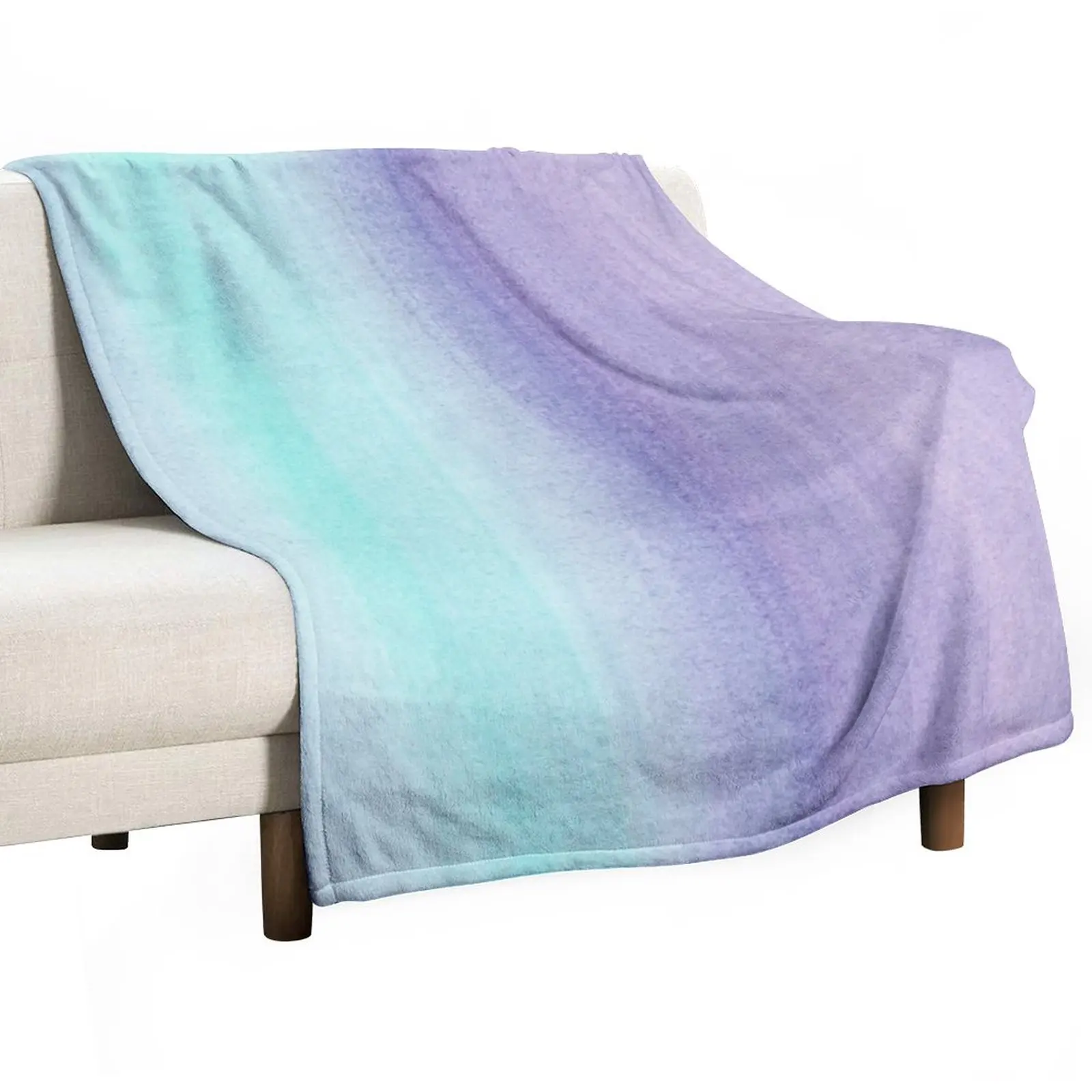 

Mermaid Watercolor Dream #1 #painting #decor #art Throw Blanket Sofas Single Blanket Polar blanket cosplay anime