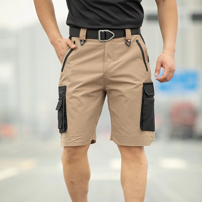 Men's Tactical Cargo Shorts Quick Dry Lightweight Multi-Pocket Military Style for Hiking Fishing Camping Work Summer Outdoor