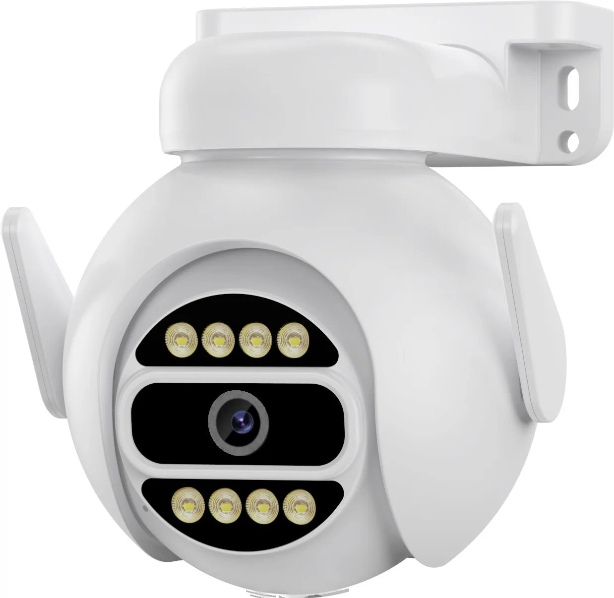 4Mp 1440P V380 App Full Color Dual Light Source Wireless Ptz Ip Camera Auto Tracking Allarme Di Sicurezza Baby Monitor