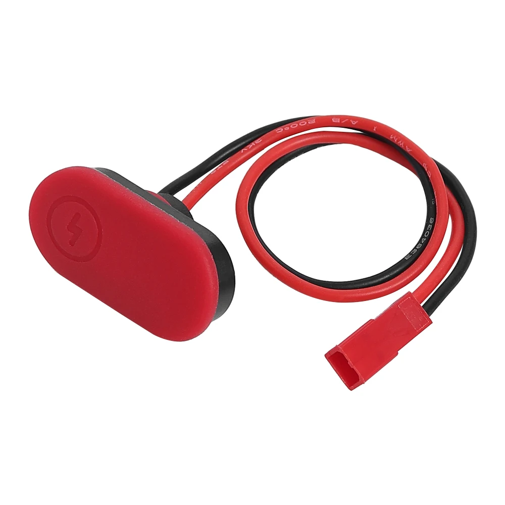 Tbest E Scooter Charging Port Cover,Interfaz De Carga A Prueba De Agua Puerto Protector Cubierta Tapa Puerto De Carga Tapa De Polvo Reparación De