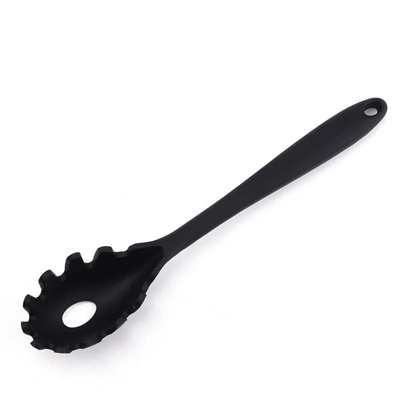 Silicone Cooking Utensils Spaghetti Spoon Kitchen Noodle Pasta Tool Home High Temperature Non-stick One-piece Powder Claw