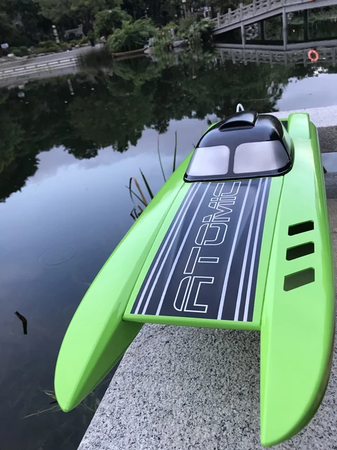 (Ready to Go) S4 Pro. 33.5" Inch Remote Control Speed Boat 85km/h Brushless Motor 4200mAh Batteries For Hobby Adults Boys 2