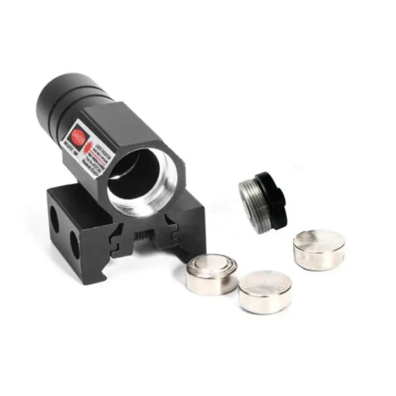 Tactical Red Green Dot Laser Sight Scope 11mm 20mm Adjustable Picatinny Rail Mount Rifle Pistol Airsoft Batteries