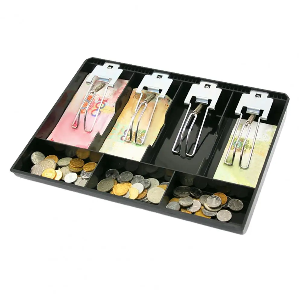 현금 서랍 트레이 레지스터 서랍 삽입 트레이, 다중 구획 디자인, 정리함 보관함