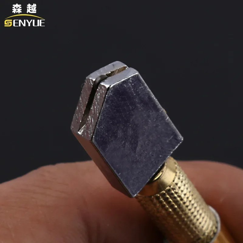 Roller glass knife metal pen holder diamond glass knife cutting tool stained tools cortador de vidrio ferramentas manuais