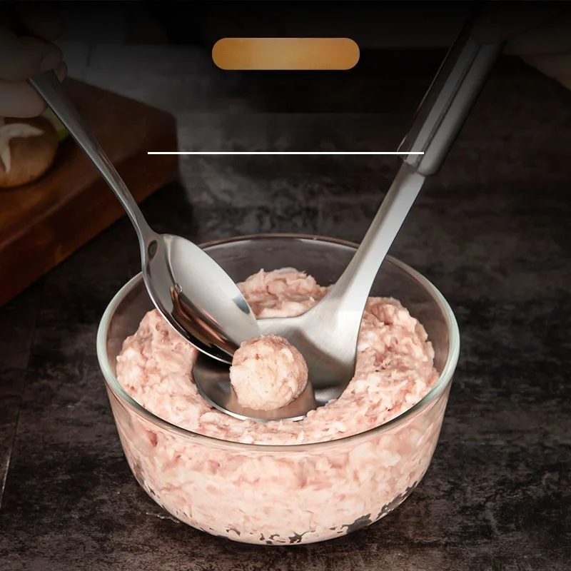 GIANXI Meatball Spoon Mold Stainless Steel Meat Press Tool Kitchen Gadgets Kitchen Accessories Auxiliary Spoon