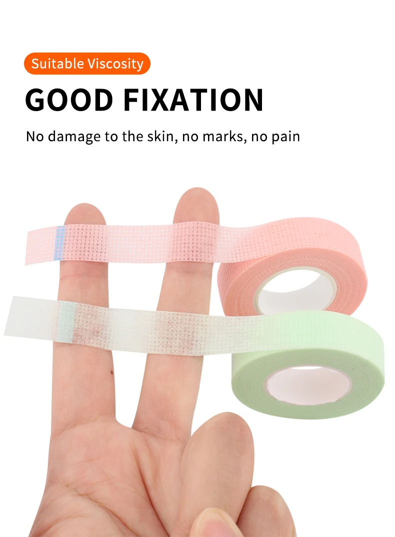 Description Picture 5 of item3 pcs Eyelashes Extension Tape PE Adhesive Tools Under Eye Pads For Micropore Lashes Grafting Supplies Lash Lifting Tapes