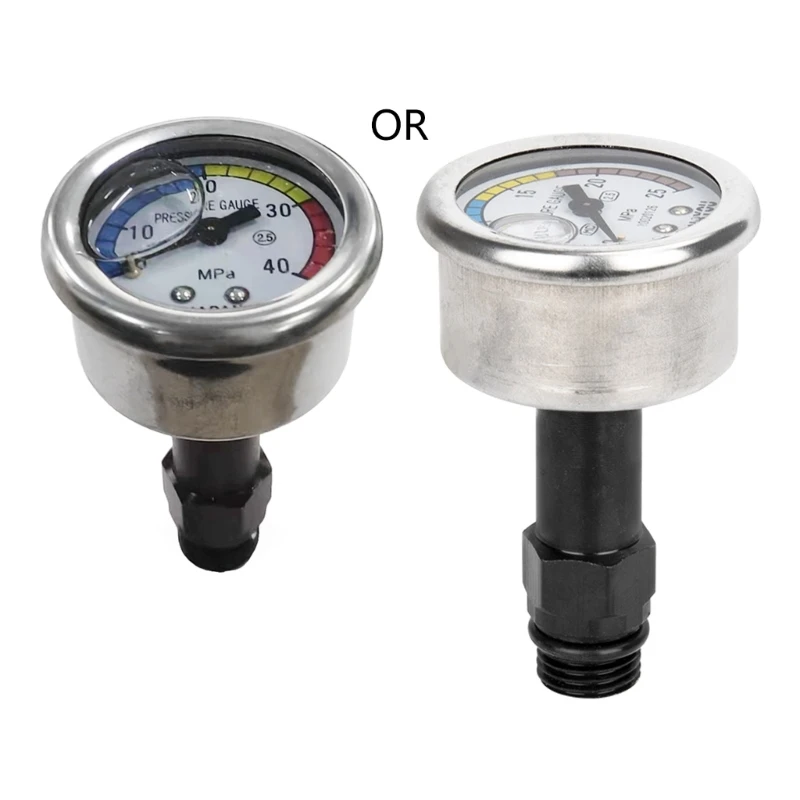 

High Pressure Car Washer Washing Machine Universal Pressure Gauge Accessories Shockproof Male Thread Used for Washer