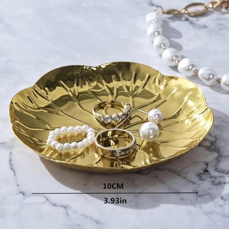 1 Piece Vintage Metal Tray Party Wedding Fruitcake Display