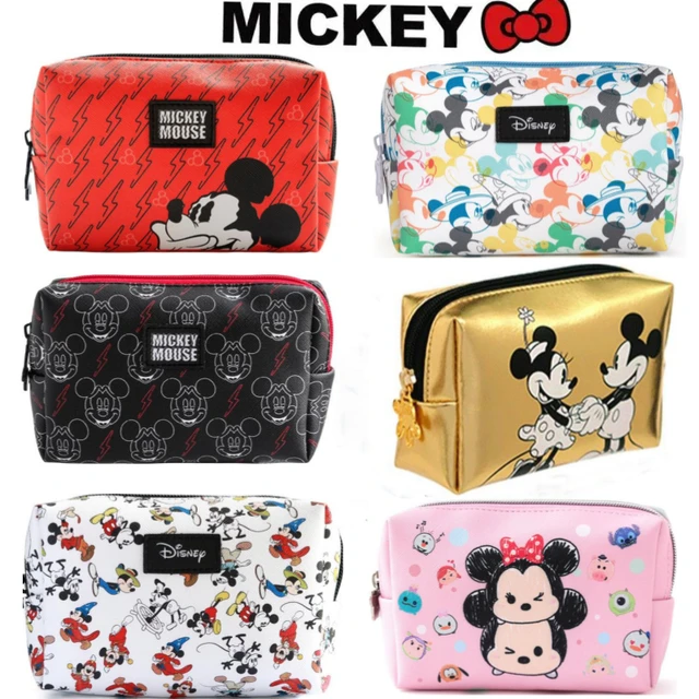 MICKEY MOUSE © DISNEY 100TH ANNIVERSARY RUBBERISED TOILETRY BAG