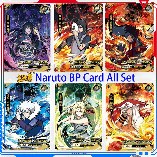 Kayou Naruto Cards Hinata BP Uchiha Madara BP Obito Cards Gaara AR Naruto  Anime Role Flash