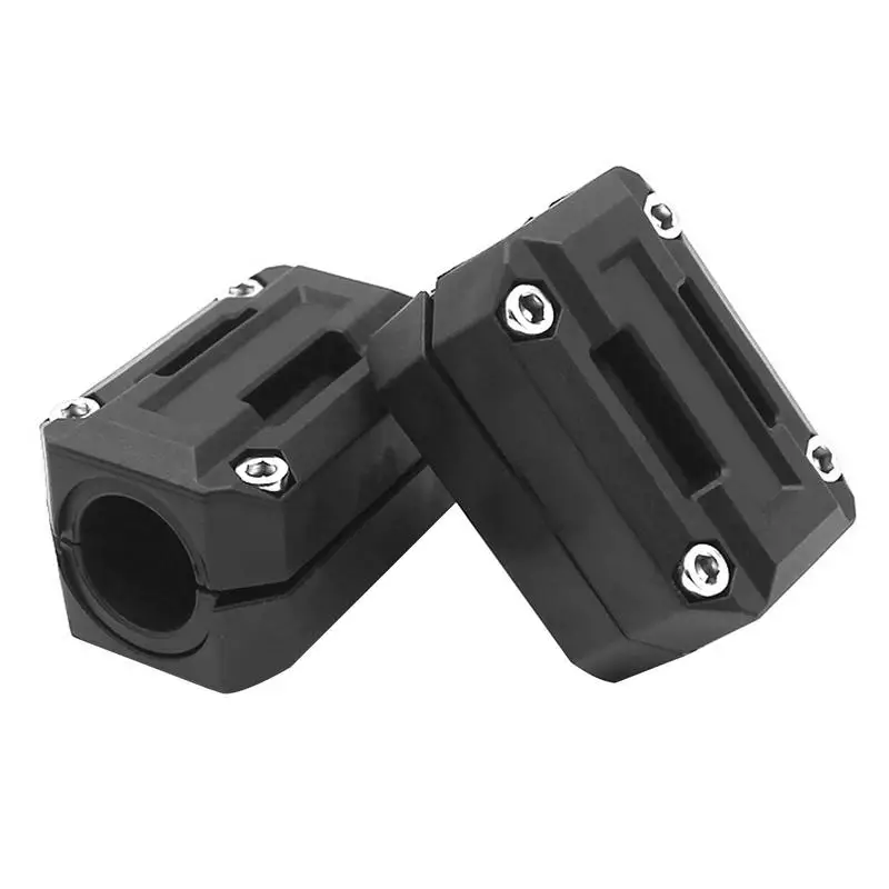 

Engine Protection Block Corrosion Resistant Crash Bar Protectors Decorative Blocks For 22mm/25mm/28mm Durable Crash Bar