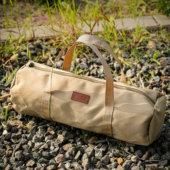 Borsa portaoggetti per attrezzi da campeggio Borsa portaoggetti per attrezzi da campeggio di grande capacità Borsa leggera per tenda con chiodi a terra Forniture da campeggio