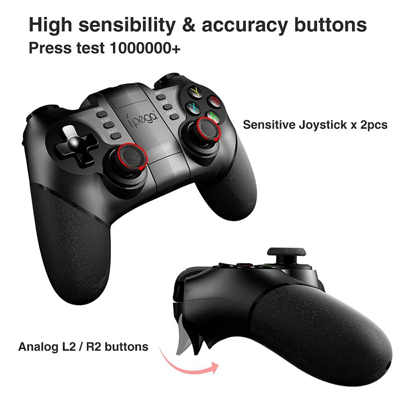 Control Gamepad PUBG Bluetooth USB per iPhone Android PC PS4 PS3  Playstation PS 4 3 Nintendo Switch Controller Mobile Game Pad - AliExpress