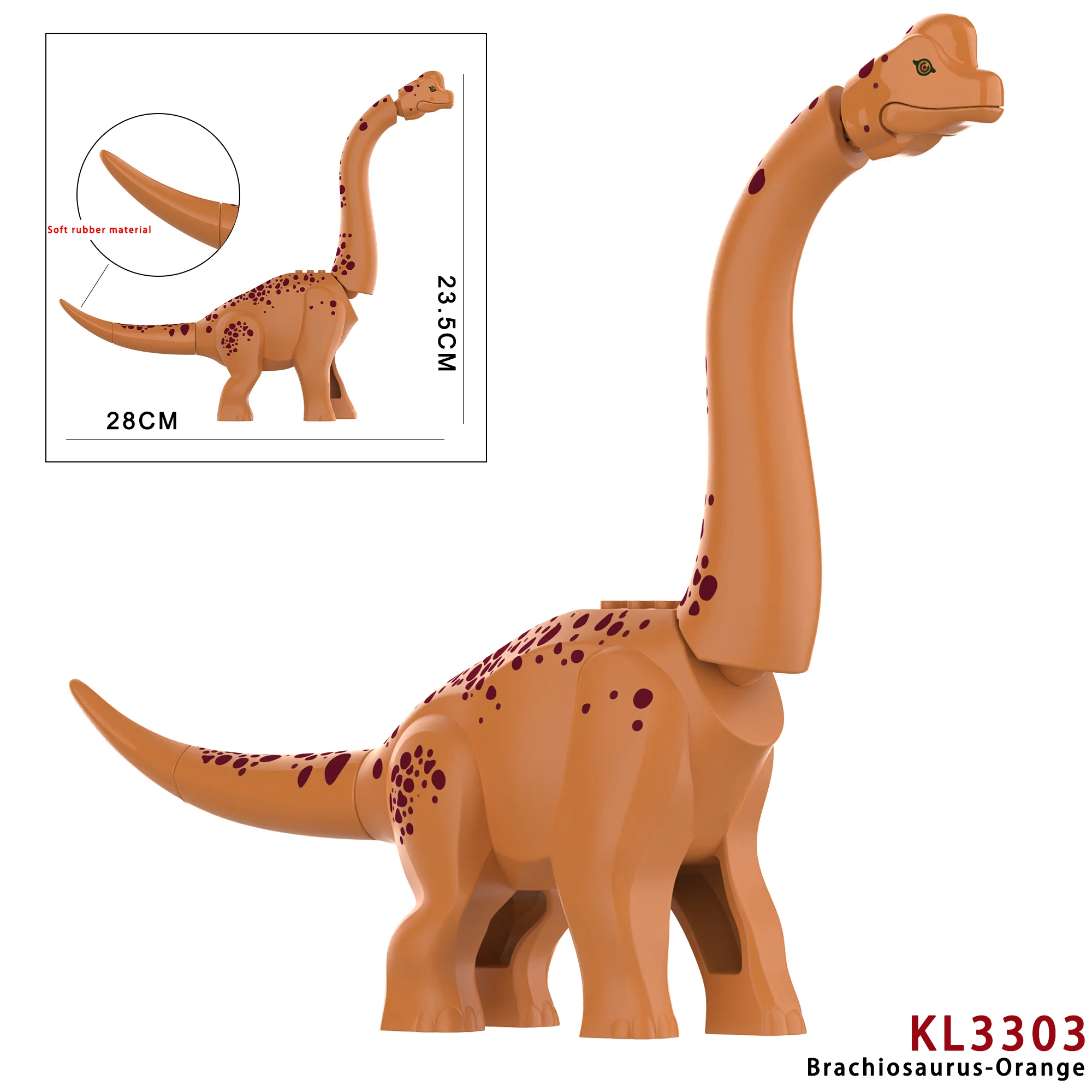 thumbnail image 1 of Brutal Raptor Building Jurassic Blocks World 2 MINI Dinosaur Figuras Ladrillos Dino Juguetes Para Niños Dinosaurios Navidad, 1 of 5