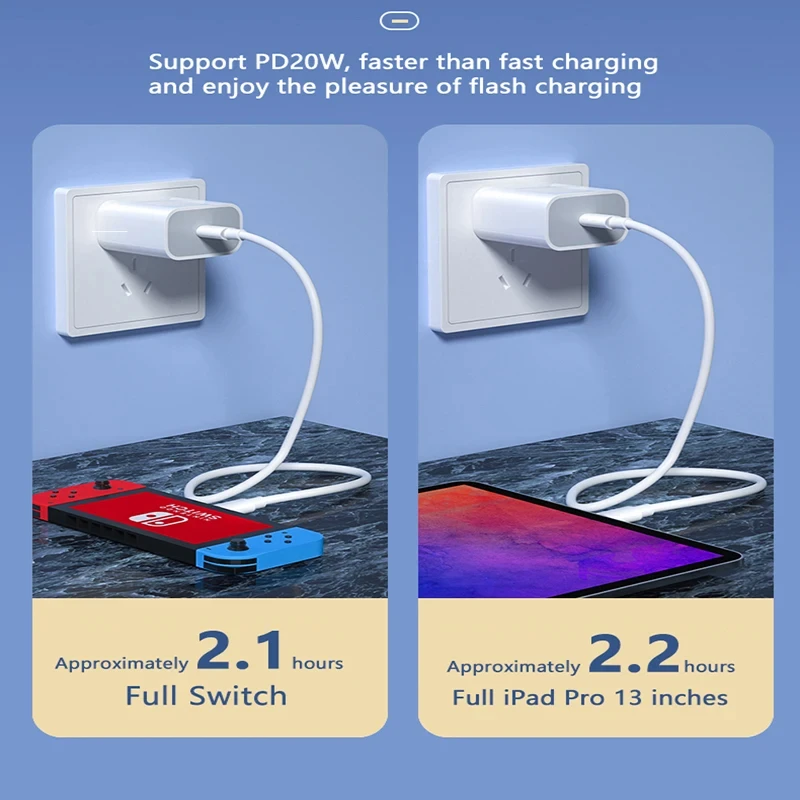 Premium 60W Fast Charging USB-C Cable - 2/3/5 Pack