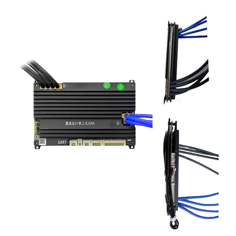 JBD 스마트 BMS 리튬 이온 배터리 팩용 수동 밸런스, UART BT NTC 동일 포트, 100A, 120A, 150A, 200A, 8S, 14S, 16S, 20S, 21S, 48V, 60V