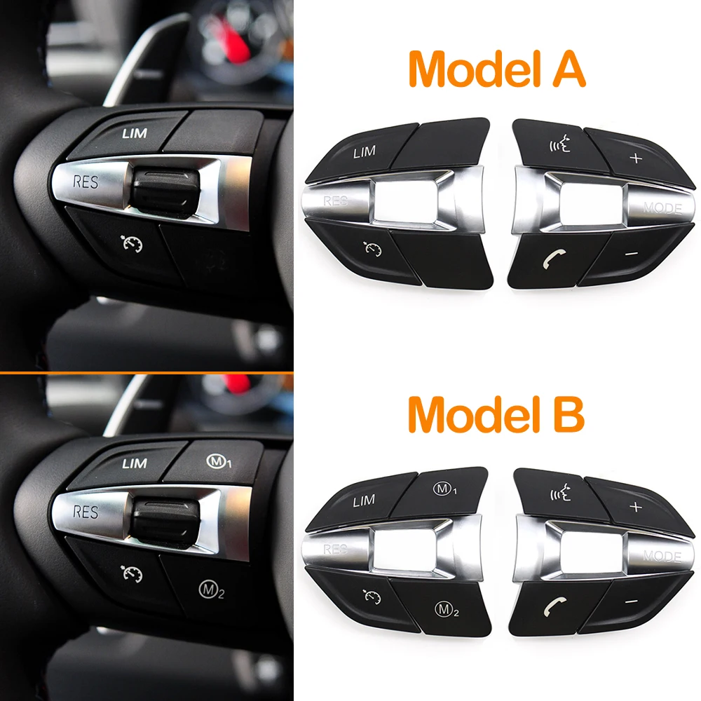 Car Steering Wheel Button Keys For BMW M Series F10 F11 F30 F31 F34 F01 F02 F07 F06 F12 F25 F26 F15 F16 M2 M3 M4 M5 X5M X6M