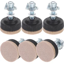 Felt Desk Legs Adjustable Leveling Legs Leveling Feet Adjustable Foot Table, Chair Legs, Raised Balance Screws