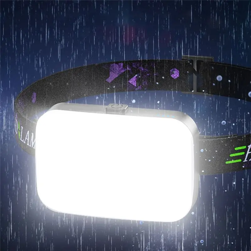 【FITTING】다기능 헤드라이트 LED 헤드라이트 헤드라이트 COB 손전등 낚시 캠핑용 헤드라이트