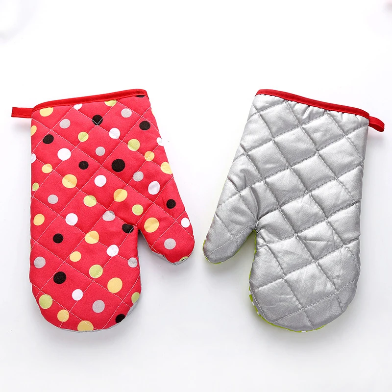 Household Microwave Oven Oven Insulated Gloves Creative Kitchen Non-Slip Heat-Resistant Anti-Scald Baking Gloves silicone oven mitts,kitchen gloves,silicone oven gloves