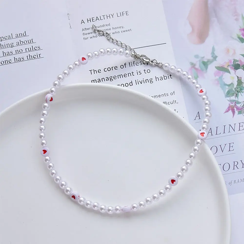 Pearl Beads Couple Gift Choker Jewelry