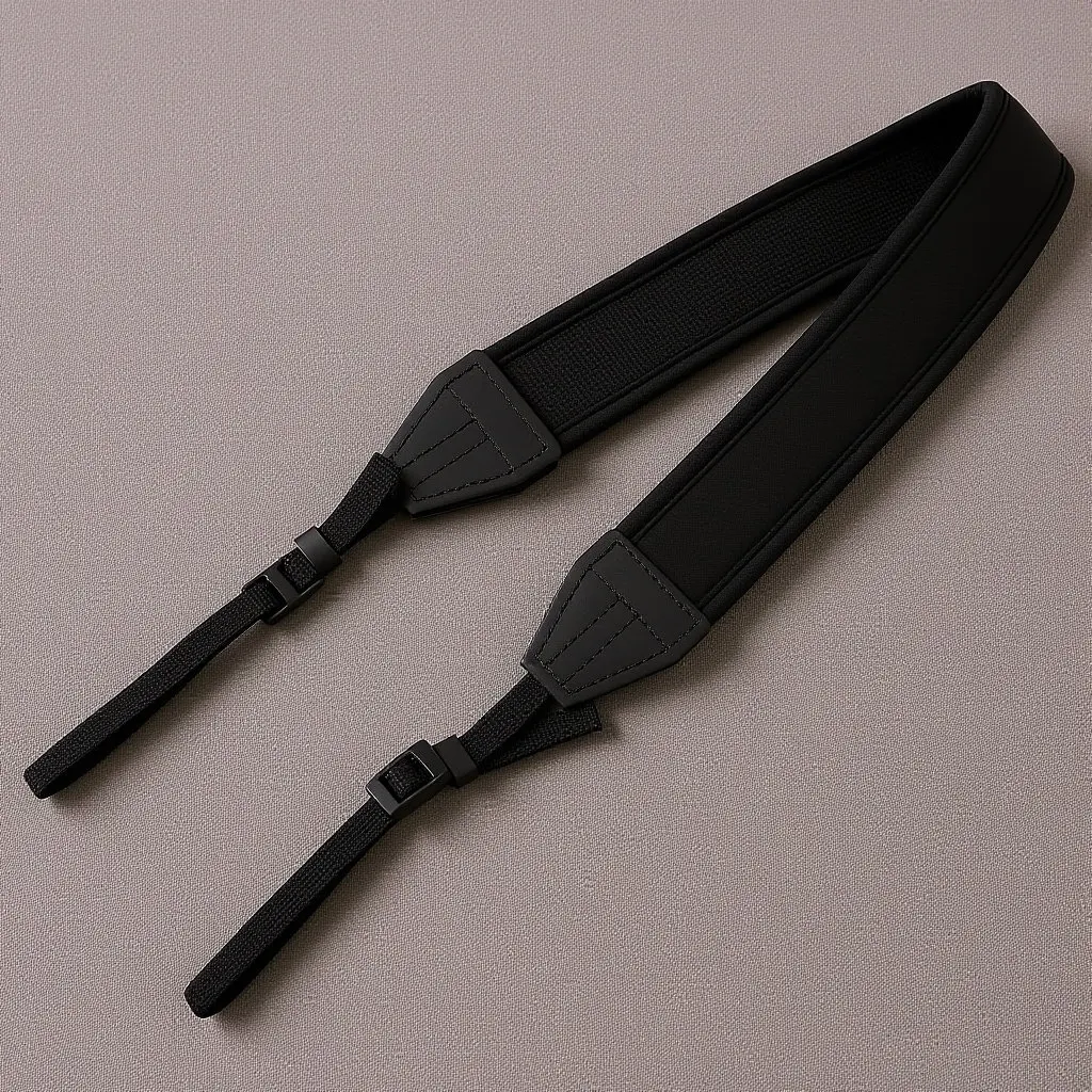 2Pcs 카메라 어깨 스트랩 조정 가능한 네오프렌 헤비 듀티 야외 버클 여행 하..