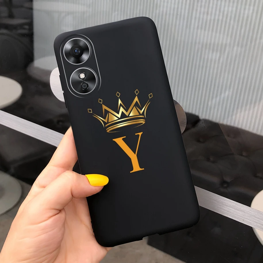 Luxury Letters Soft Silicone Phone Case - Elegant Back Cover