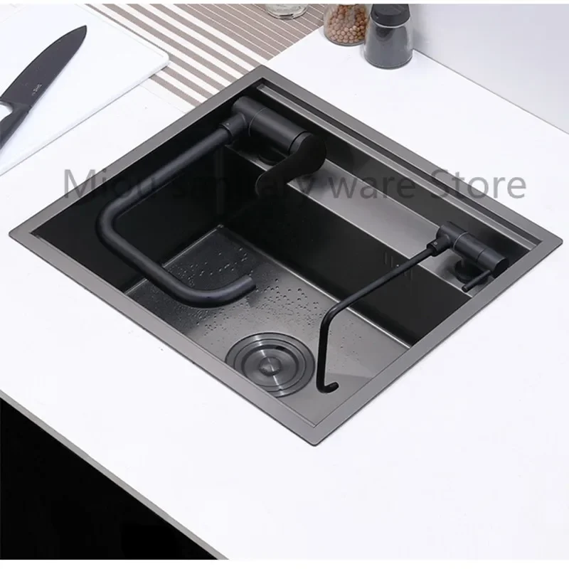 double cover hidden sink preto 03