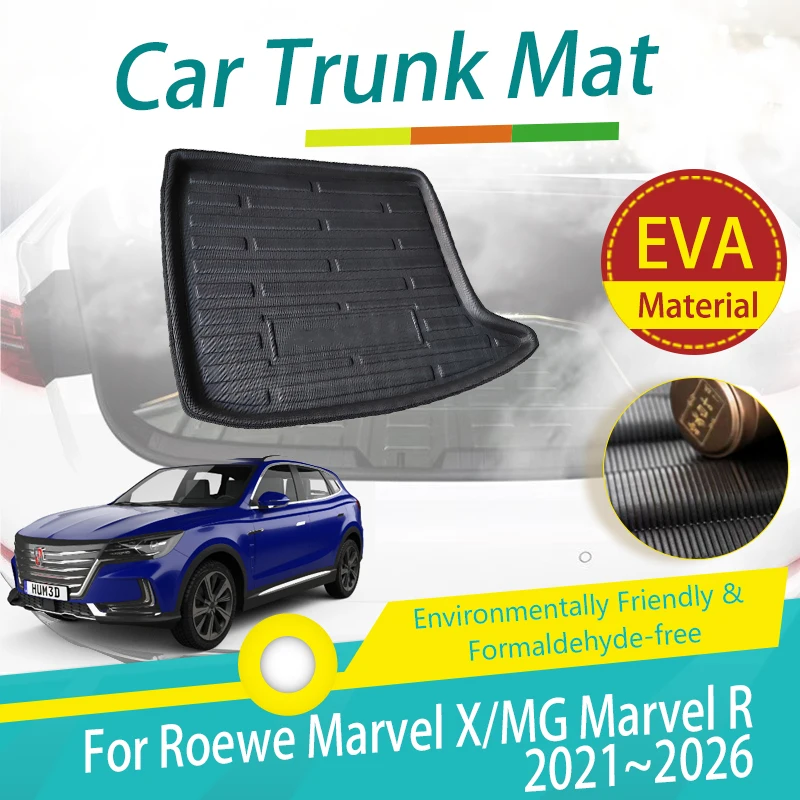 

Car Trunk Mats Fit For Roewe Marvel X MG Marvel R 2021~2026 Waterproof Boot Carpet Suitcase Eva Rug Storage Pad Auto Accessories