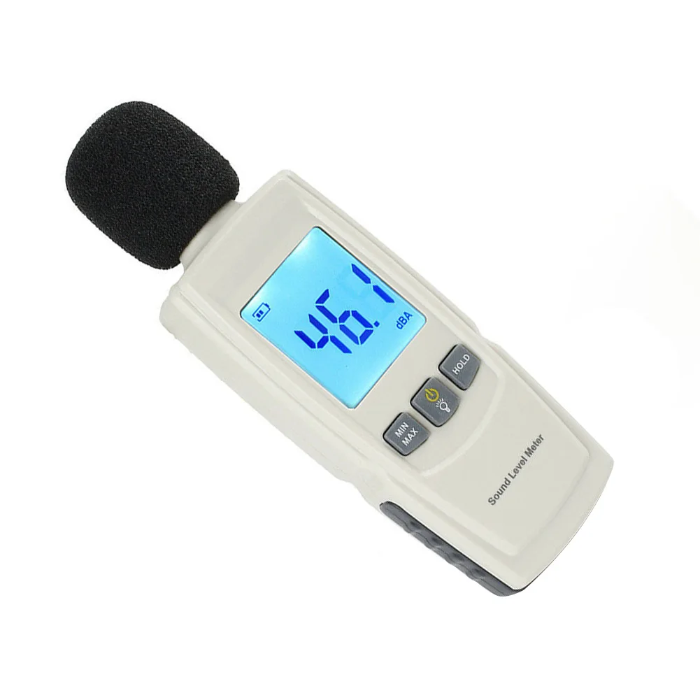 

Handheld Decibel Meter Noise Detector with LCD Display Accurate Sound Level Reader for Factories Workshops Offices
