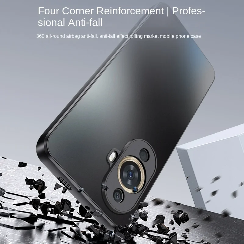 Matte Lens Full Pack Anti-Slip and Shockproof Phone Case